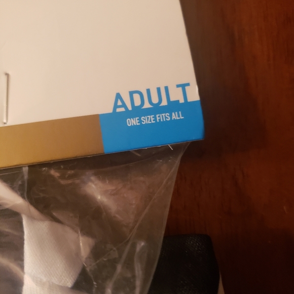 REFEREE HAT AND SHIRT SET ONE SIZE FITS S,M, LG . P3 HALLOWEEN COSTUME - Picture 2 of 4